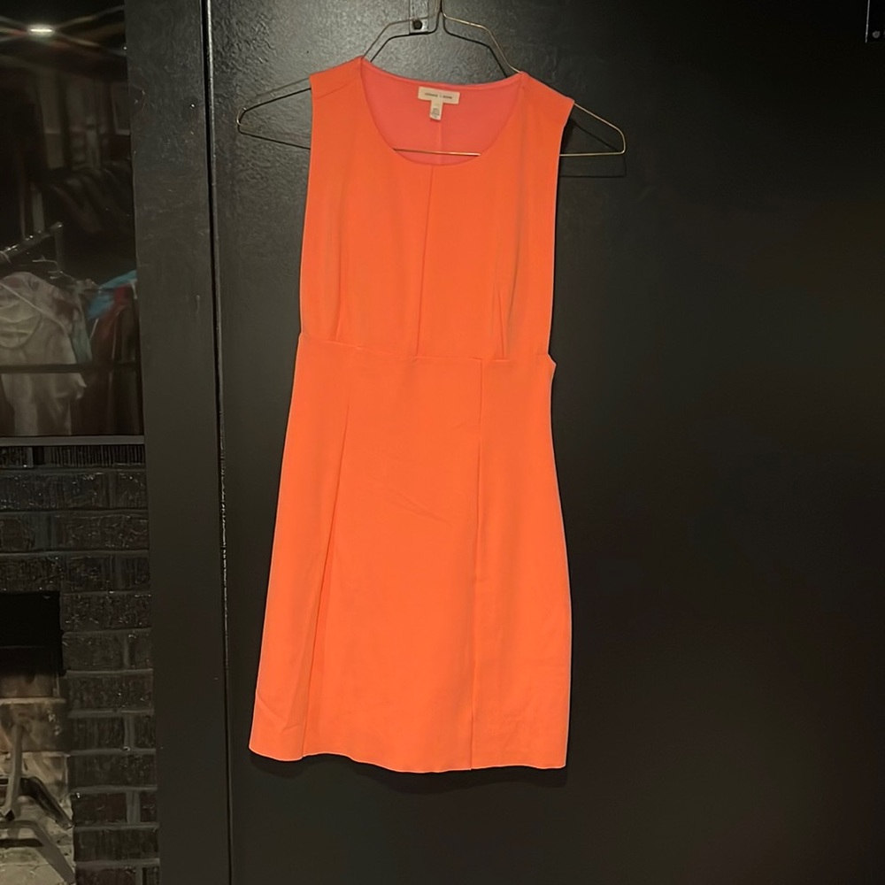 Silence + Noise Coral Mini Dress, size Small.